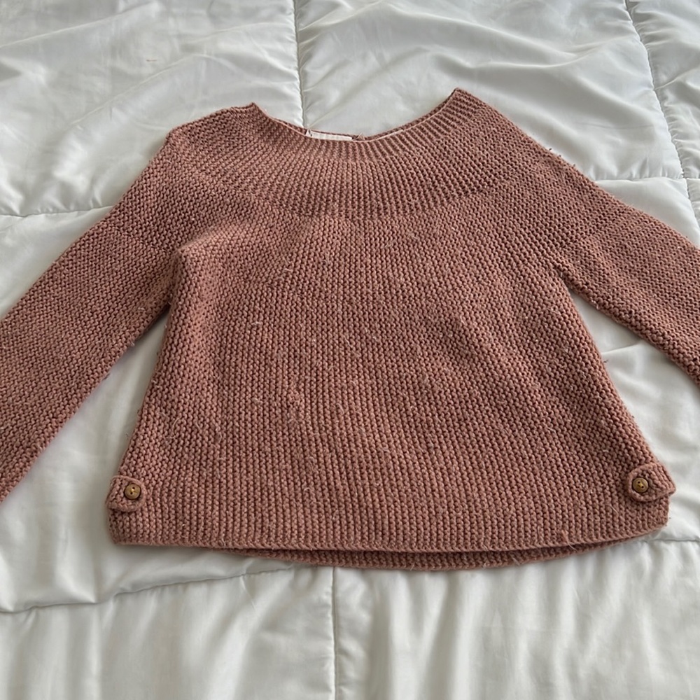 Zara little girls sweater size 3/4yrs